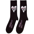 Schwarz - Back - Machine Gun Kelly - Socken für Herren-Damen Unisex