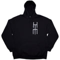 Schwarz - Front - Him - Kapuzenpullover Zum Überziehen für Herren-Damen Unisex