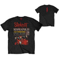 Schwarz - Front - Slipknot - "Minneapolis 09" T-Shirt für Herren-Damen Unisex