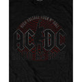 Schwarz - Side - AC-DC - "Hard As Rock" T-Shirt für Herren-Damen Unisex