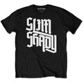 Schwarz - Front - Eminem - "Shady Slant" T-Shirt für Herren-Damen Unisex