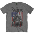 Grau - Front - The Beatles - "Las Vegas" T-Shirt für Herren-Damen Unisex