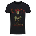 Schwarz - Front - Eminem - "Bloody Horror" T-Shirt für Herren-Damen Unisex