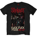 Schwarz - Front - Slipknot - "Fuck Me Up" T-Shirt für Herren-Damen Unisex