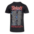 Schwarz - Back - Slipknot - "Prepare for Hell 2014-2015 Tour" T-Shirt für Herren-Damen Unisex