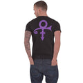 Schwarz - Back - Prince - T-Shirt für Herren-Damen Unisex