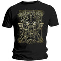 Schwarz - Front - Motorhead - "Spider Webbed War Pig" T-Shirt für Herren-Damen Unisex