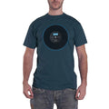 Jeansblau - Side - Oasis - "Live Forever Single" T-Shirt für Herren-Damen Unisex