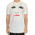 Weiß - Front - Prince - "Faces & Doves" T-Shirt für Herren-Damen Unisex