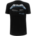 Schwarz - Back - Metallica - "Master Of Puppets Tracks" T-Shirt für Herren-Damen Unisex