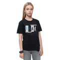 Schwarz - Side - The Beatles - "Colours Crossing" T-Shirt für Kinder