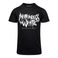 Schwarz - Front - Motionless In White - "Graveyard Shift" T-Shirt für Herren-Damen Unisex