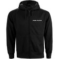 Schwarz - Front - Pink Floyd - Hoodie mit durchgehendem Reißverschluss Logo für Damen