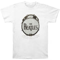 Weiß - Front - The Beatles - "World Tour 1966" T-Shirt für Herren-Damen Unisex