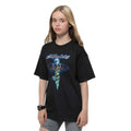 Schwarz - Side - Motley Crue - T-Shirt für Kinder