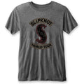 Anthrazit - Front - Slipknot - "World Tour" T-Shirt für Herren-Damen Unisex