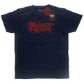 Marineblau - Front - Slipknot - T-Shirt Gewaschen für Herren-Damen Unisex