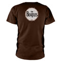 Braun - Back - The Beatles - T-Shirt für Herren-Damen Unisex