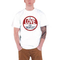 Weiß - Front - The Beatles - "I Love The Beatles" T-Shirt für Herren-Damen Unisex