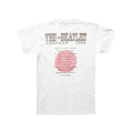 Weiß - Back - The Beatles - "Budokan Set List" T-Shirt für Herren-Damen Unisex