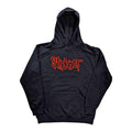 Marineblau - Front - Slipknot - Hoodie zum Überziehen Logo für Herren-Damen Unisex