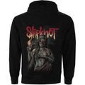 Schwarz - Back - Slipknot - "Burn Me Away" Hoodie zum Überziehen für Herren-Damen Unisex