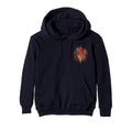 Marineblau - Front - Slipknot - "Burn Me Away" Hoodie zum Überziehen für Herren-Damen Unisex