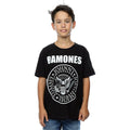 Schwarz - Back - Ramones - T-Shirt für Kinder