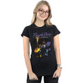 Schwarz - Back - Prince - "Purple Rain" T-Shirt für Damen