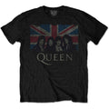 Schwarz - Front - Queen - "Vintage" T-Shirt für Kinder