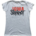 Grau - Back - Slipknot - "Iowa" T-Shirt für Damen