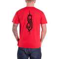 Rot - Back - Slipknot - T-Shirt für Herren-Damen Unisex