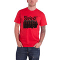 Rot - Side - Slipknot - T-Shirt für Herren-Damen Unisex