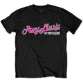 Schwarz - Front - Roxy Music - "For Your Pleasure Tour" T-Shirt für Herren-Damen Unisex
