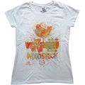 Weiß - Front - Woodstock - T-Shirt für Damen