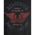 Schwarz - Side - Aerosmith - "Sweet Emotion" T-Shirt für Herren-Damen Unisex