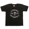 Anthrazit - Front - Avenged Sevenfold - "Classic Deathbat" T-Shirt für Kinder