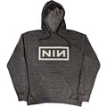 Anthrazit - Front - Nine Inch Nails - Kapuzenpullover für Herren-Damen Unisex