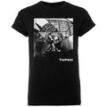 Schwarz - Front - Tupac Shakur - "Broken Up" T-Shirt für Herren-Damen Unisex