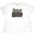 Weiß - Front - Slipknot - T-Shirt für Herren-Damen Unisex