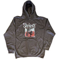 Grau - Front - Slipknot - "Self Titled" Hoodie zum Überziehen für Herren-Damen Unisex