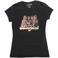 Schwarz - Front - BlackPink - T-Shirt für Damen