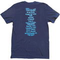 Marineblau - Back - Nirvana - "Nevermind" T-Shirt für Herren-Damen Unisex