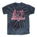 Schwarz - Front - BlackPink - T-Shirt Batik für Herren-Damen Unisex