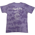 Violett - Back - Prince - "Purple Rain" T-Shirt für Herren-Damen Unisex