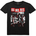 Schwarz - Front - Ramones - "Barcelona" T-Shirt für Herren-Damen Unisex