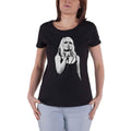 Schwarz - Front - Debbie Harry - T-Shirt für Damen