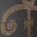 Schwarz-Gold - Side - Prince - "Symbol" T-Shirt für Damen