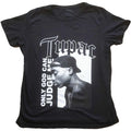 Schwarz - Front - Tupac Shakur - "Only God Can Judge Me" T-Shirt für Damen