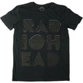 Schwarz - Front - Radiohead - "Note Pad" T-Shirt für Herren-Damen Unisex